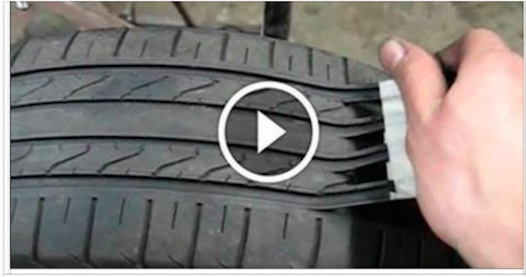 The new scam of tyres. Here's how in just a few minutes a tire old becomes new