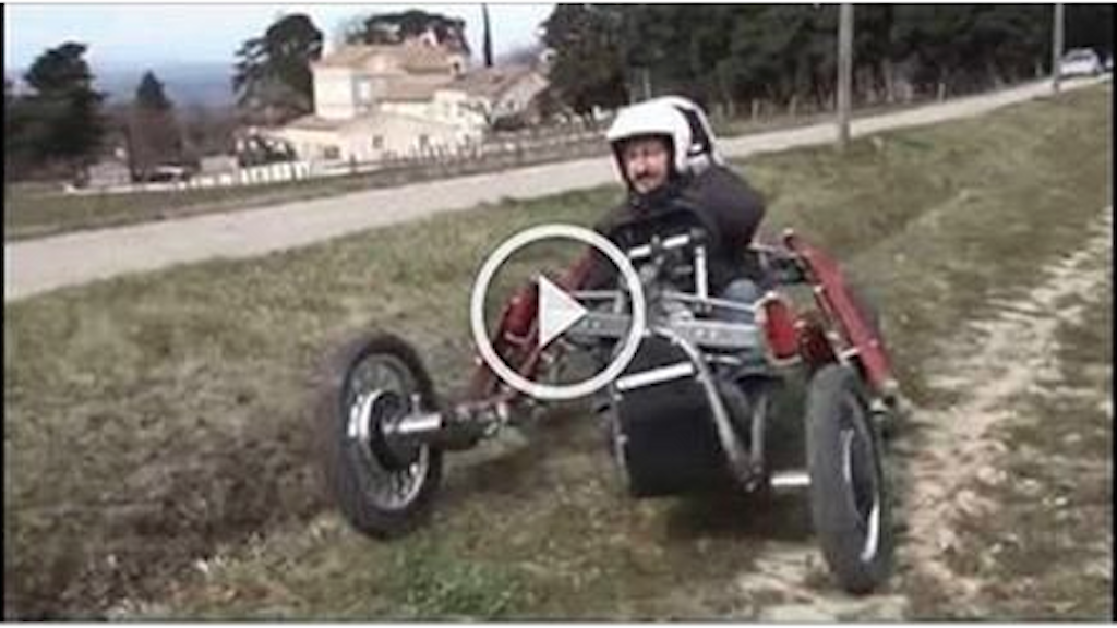 A Spider Car !!!!! Crazy French Offroad Vehicle
